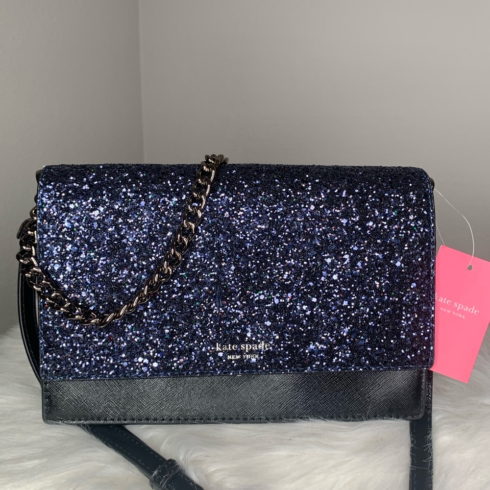 Kate Spade Cameron Glitter Convertible Crossbody
